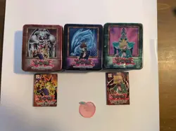 Yu-Gi-Oh TCG Collectible Tin (Empty Tin Only, No Cards) X3 - Image 1