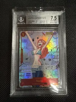 Nami Manga Rare (OP01-016) One Piece TCG PRB-01 BGS7.5 English - Image 1