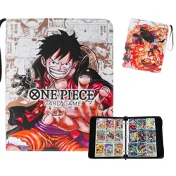 One Piece 400/900 Trading TCG Card Case Book Holder Binder Album Collection - Image 2