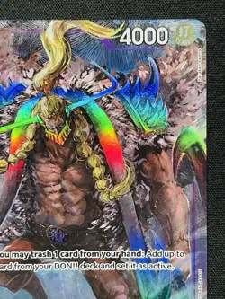 CARD ONE PIECE TCG - Jack ST04-008 Promo Alternate Art NEAR MINT English - Image 3