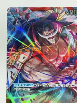 CARD ONE PIECE TCG - Edward Newgate Leader Alt Art OP02-001 NEAR MINT English - Image 2