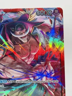 CARD ONE PIECE TCG - Edward Newgate Leader Alt Art OP02-001 NEAR MINT English - Image 3
