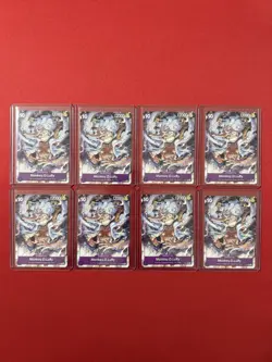 One Piece Monkey D.Luffy P-041 ENG Perfect Condition (8 CARDS) - Image 1