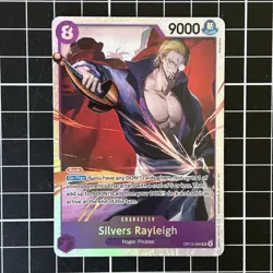 Silvers Rayleigh OP13-066 SR - One Piece TCG - Carrying on His Will English - Image 1