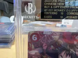 2023 ONE PIECE CHINESE NEW YEAR BUY&GIFT EVENT PROMO MONKEY D LUFFEY BL BGS 10 - Image 5