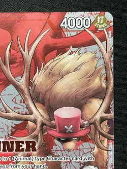 CARD ONE PIECE TCG - Tony Chopper Alternate Art Promo NEAR MINT English Parallel - Image 3