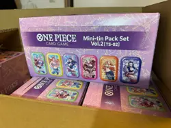 ONE PIECE CARD GAME 12 Mini-Tin Vol.2 Japanese Factory Sealed TS-02 1Box FREE - Image 5