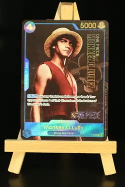 Monkey D.Luffy P-055 PROMO Live Action English Edition One Piece Card Game TCG N - Image 1
