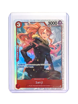 Sanji OP10-005 SR Super Rare Foil ONE PIECE TCG OP10 Royal Blood ENGLISH NM/M - Image 3