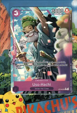 One Piece TCG (Usopp) Uso-Hachi (Alternate Art) ST18-001 Holo NM/M - Image 1