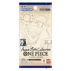 ONE PIECE EB-02 EB02 ANIME 25TH COLLECTION 24 BOOSTERS DISPLAY BOX JAPANESE - Image 2
