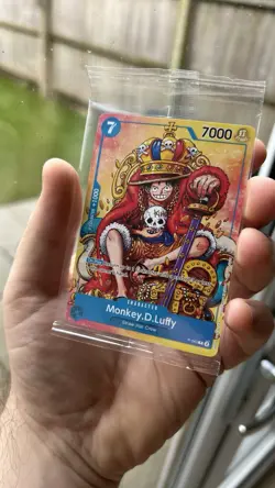 One Piece TCG Luffy Promo Sealed P-043 - No Stamp Version (not Foil) - UK - Image 1