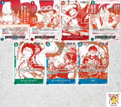 ONE PIECE Card Game 3rd Anniversary Campaign Promo Collection Complete Set NM - Image 1