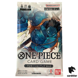 Promotion Pack Vol. 6 PROMO One Piece Card Japanese Sealed 2024 - Image 1