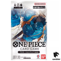Promotion Pack Vol. 6 PROMO One Piece Card Japanese Sealed 2024 - Image 2