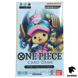 Promotion Pack Vol. 5 PROMO One Piece Card Japanese Sealed 2024 - Image 2