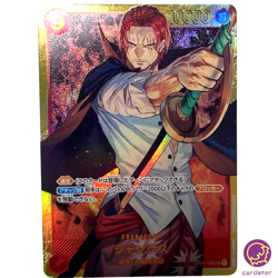 Shanks OP01-120 Secret SEC ROMANCE DAWN ONE PIECE Card Game Japan - Image 2