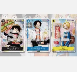 [Sealed] Strongest Three Brothers One Piece Card Game Promo Japanese Pack - Image 3