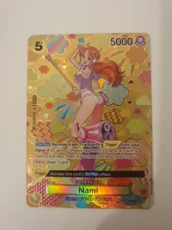 English Nami OP08-106 SP Emperors in the New World OP09 One Piece Card Special - Image 1