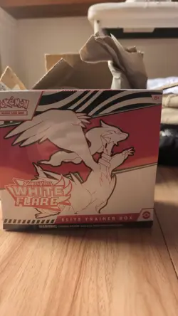 Pokemon TCG White Flare ETB Elite Trainer Box Brand New Sealed - Image 1