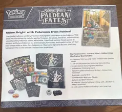 Pokemon TCG Scarlet & Violet Paldean Fates Elite Trainer Box ETB Factory Sealed 820650856181 - Image 3