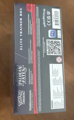 Pokemon TCG Scarlet & Violet Paldean Fates Elite Trainer Box ETB Factory Sealed 820650856181 - Image 4