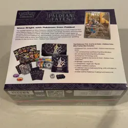 Factory Sealed Pokemon TCG Paldean Fates Elite Trainer Box (ETB) 820650856181 - Image 3