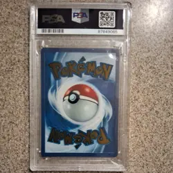 2023 Pokemon Metal TCG Mew EX 205/165 UPC Promo Scarlet & Violet 151 Gold PSA 9 - Image 2