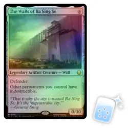 FOIL THE WALLS OF BA SING SE Avatar: The Last Airbender TLA Magic MTG MINT CARD - Image 1
