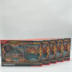 Lot of (5) Pokemon TCG Charizard ex Special Collection Boxes SEALED - Image 1
