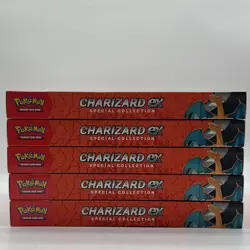 Lot of (5) Pokemon TCG Charizard ex Special Collection Boxes SEALED - Image 2