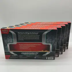 Lot of (5) Pokemon TCG Charizard ex Special Collection Boxes SEALED - Image 5