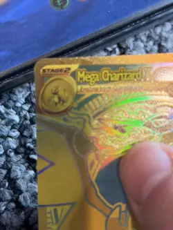 Mega Charizard X EX Gold 130/094 Pack Fresh Mint Pokemon TCG Phantasmal Flames - Image 2