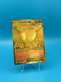 Mega Charizard X ex 130/094 GOLD: Phantasmal Flames - NEAR MINT Pokemon TCG Card - Image 1