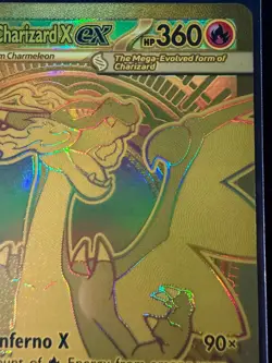 Mega Charizard X EX 130/094 - Near Mint - Phantasmal Flames - Pokemon TCG - Image 3