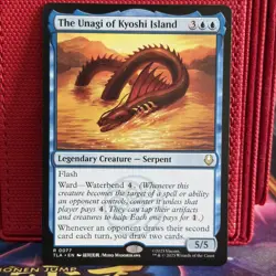 The Unagi of Kyoshi Island Legendary Creature - Serpent R 0077 Magic Card - Image 1