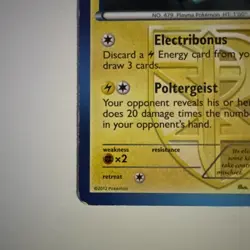 Rotom (Team Plasma) 49/135 Uncommon Plasma Storm Pokemon Card MP - Image 4