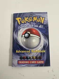 Pokemon Advanced Rulebook Version 2 Trading Card Game. English - Image 1