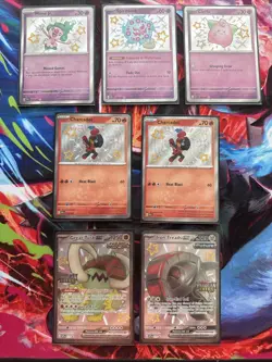Paldean Fates Card Lot. 7 Cards In NM - Image 1