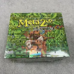 MetaZoo Wilderness 1st Edition Sealed Booster Box TCG Trading Cards - Image 1