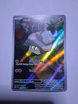 Nacli 220/193 Scarlet & Violet Paldea Evolved Illustration Rare Pokemon Card - Image 1