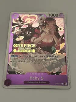 Baby 5 (Judge Pack Vol. 5) OP10-076 One Piece Promotion Cards Foil - Image 1