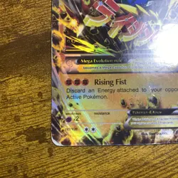 Pokemon M Lucario EX XY Furious Fists Card 55/111 - Image 4
