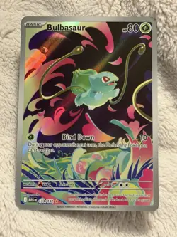 Bulbasuar 133/132 NM Illustration Rare IR 2025 Pokemon Mega Evolutions Card MEG - Image 1