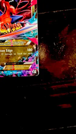Pokemon TCG Mega Garchomp EX XY168, Crimson Edge Promo Card - Image 4