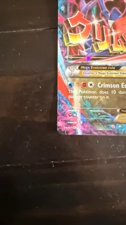 Pokemon TCG Mega Garchomp EX XY168, Crimson Edge Promo Card - Image 5
