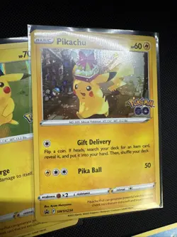 Pokemon Card Lot 10 Cards SWSH Promo / Pikachu Holo - Image 4