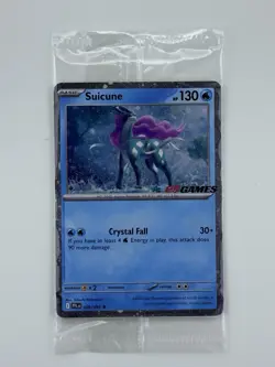Pokemon TCG - Suicune 026/094 - Promo Card EB Games Stamped Holo SEALED - NM/M - Image 1