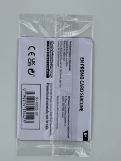 Pokemon TCG - Suicune 026/094 - Promo Card EB Games Stamped Holo SEALED - NM/M - Image 2