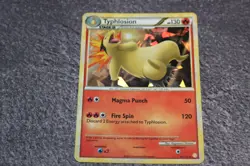 Typhlosion Heart & Gold 32/123 Holo Pokemon Card,2010 Pokemon TCG - Image 1